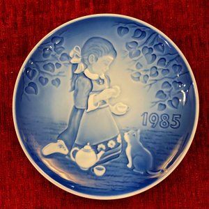 Vintage Bing & Grondahl Children's Day Plate (1985)